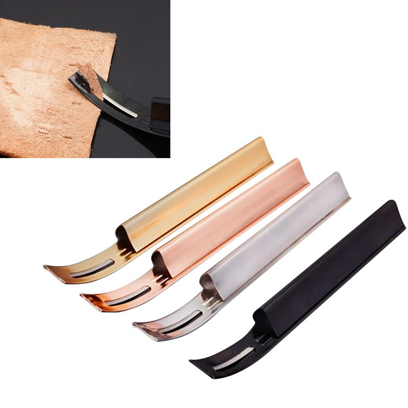 Skiver Leather Thin - มีดสแตนเลสสำหรับตัดหนัง มีดงานหนัง DIY มีดตัดหนังบาง มีดเซาะร่อง มีดแกะสลัก