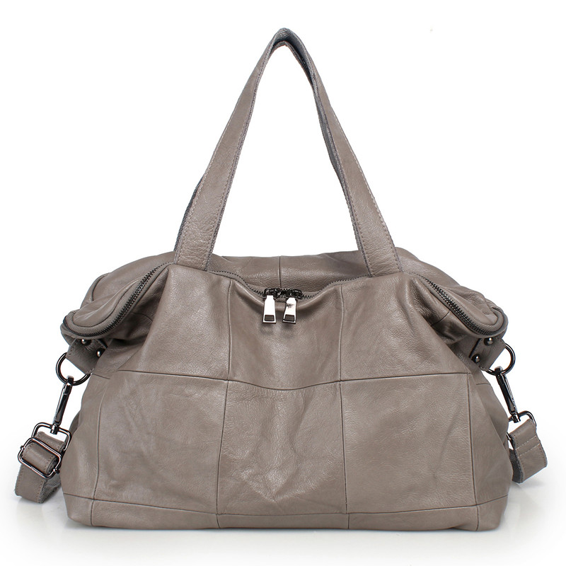 Leather Work Handbag - ความจุขนาดใหญ่ Tote กระเป๋าผู้หญิงจริงหนัง Crossbody กระเป๋าสบายๆกระเป๋าสะพายกว้างขวางกระเป๋าถือสําหรับทํางานท่องเที่ยวช้อปปิ้ง