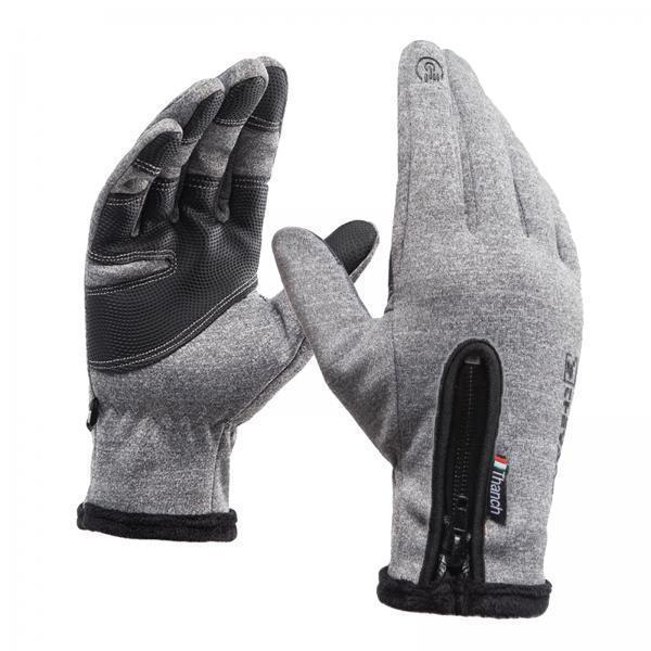 ถุงมือปั่นจักรยานกันลม ถุงมือส - Leather Work Winter Gloves บทวิจารณ์และราคา