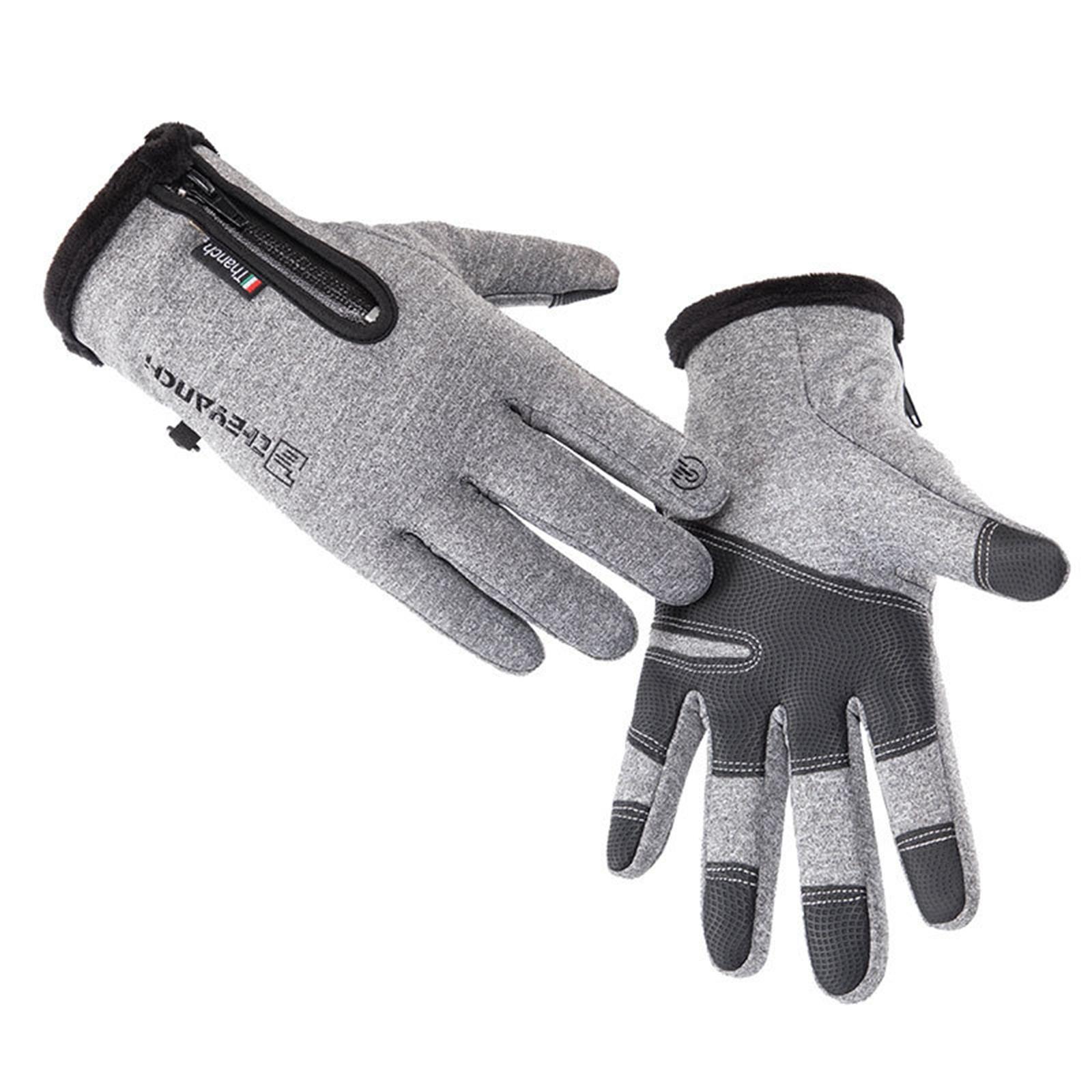 ถุงมือปั่นจักรยานกันลม ถุงมือส - Leather Work Winter Gloves บทวิจารณ์และราคา