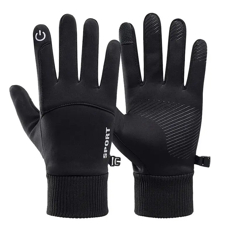 หน้าจอสัมผัสฤดูหนาวถุงมือเต็มน - Leather Work Winter Gloves บทวิจารณ์และราคา