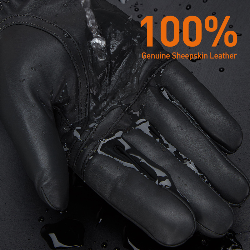 BISON DENIM หนังแกะแท้ถุงมือผู - Leather Work Winter Gloves บทวิจารณ์และราคา