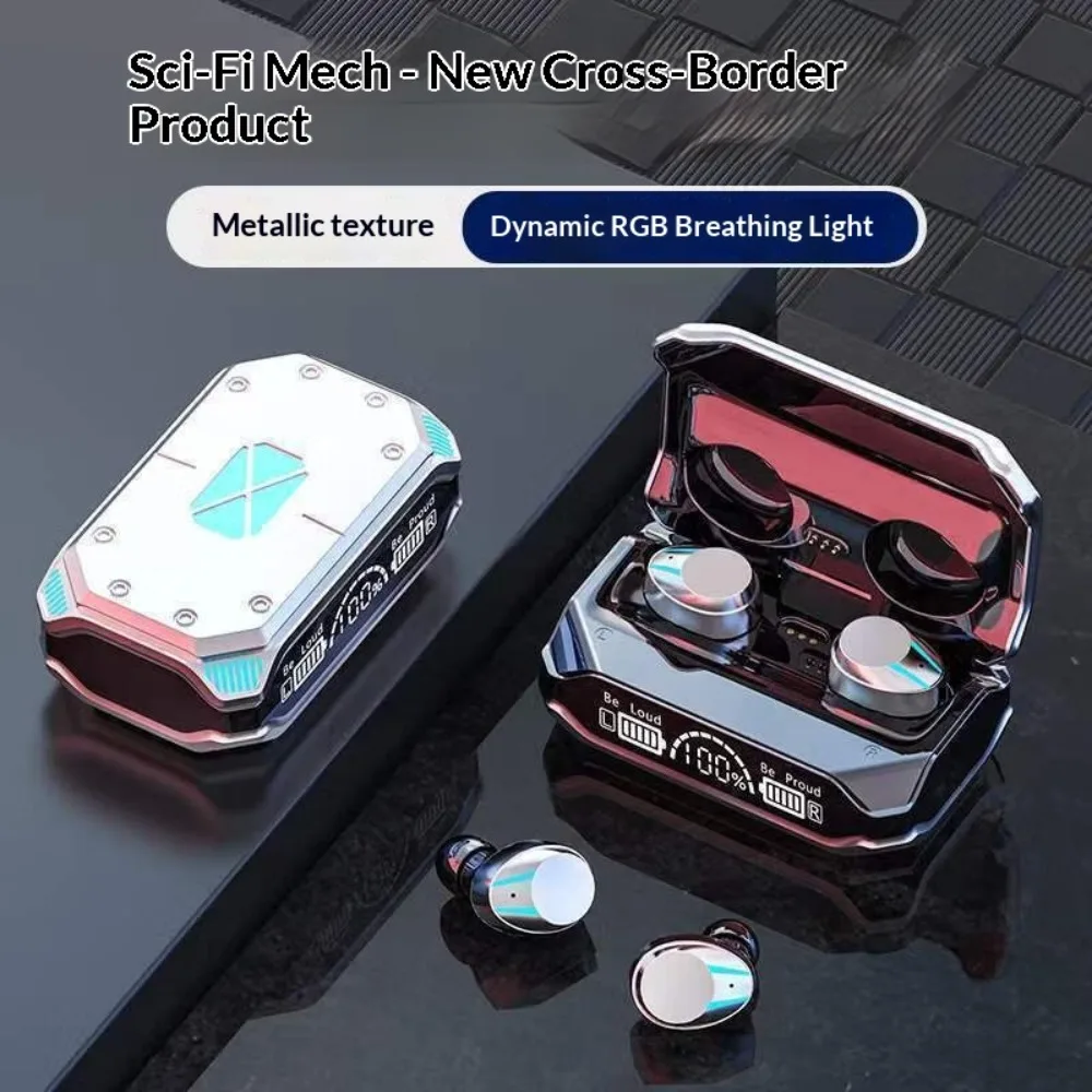 หูฟังไร้สายบลูทูธ 5.3 แสดงระดั - Leatherworking Leveling บทวิจารณ์และราคา