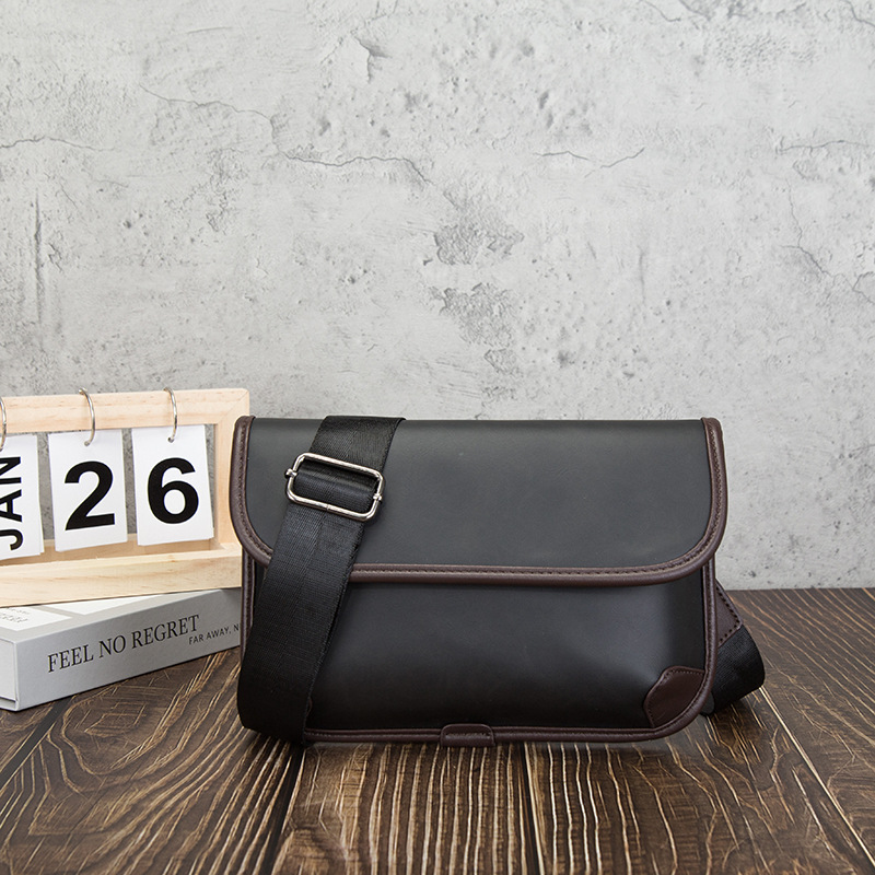 กระเป๋าถือสะพายไหล่แบรนด์หรูสไ - Leather Work Bag Men บทวิจารณ์และราคา