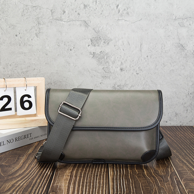 กระเป๋าถือสะพายไหล่แบรนด์หรูสไ - Leather Work Bag Men บทวิจารณ์และราคา