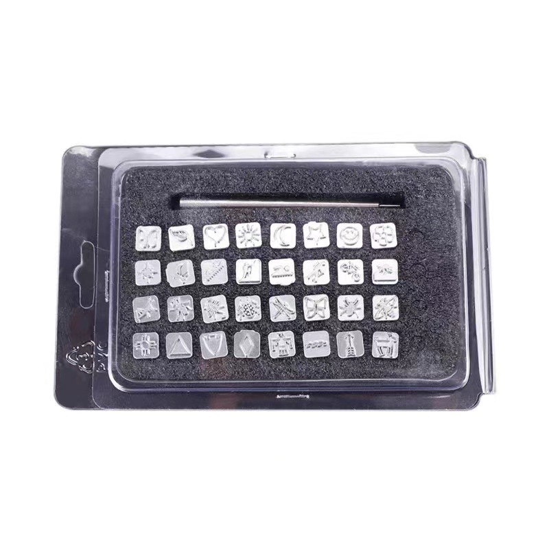 ชุดปั๊มเหล็กตอกโลหะ32ชิ้น/เซ็ต - Leather Stamp Set บทวิจารณ์และราคา