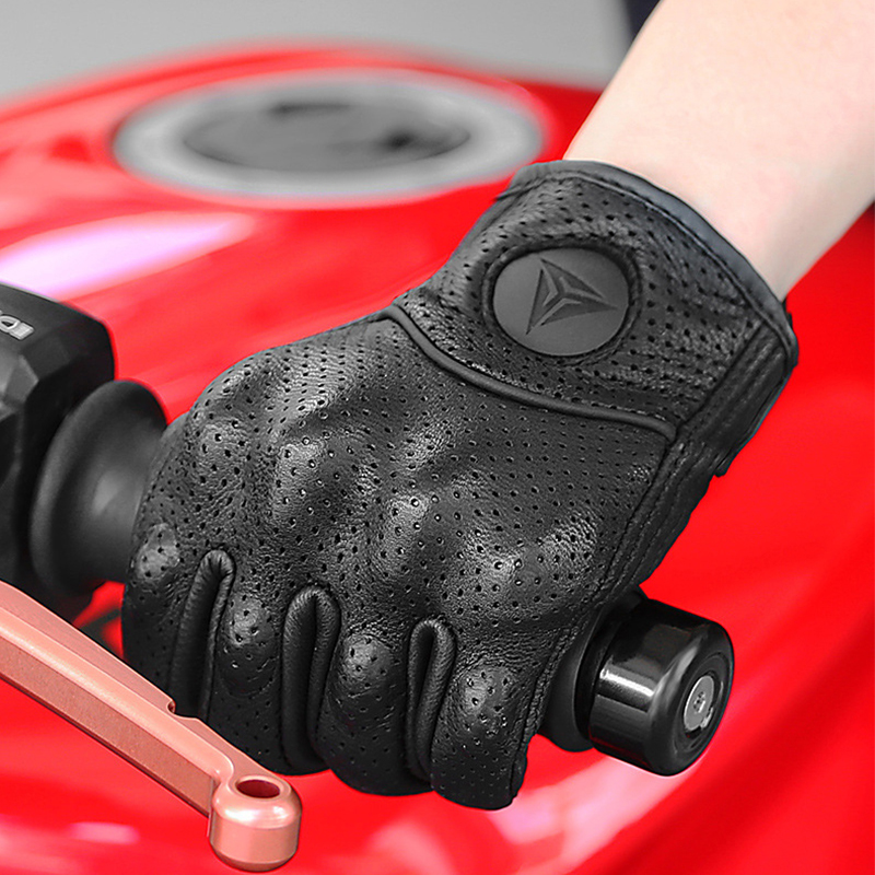 ถุงมือรถจักรยานยนต์ผู้ชายผู้หญ - Leather Work Winter Gloves บทวิจารณ์และราคา