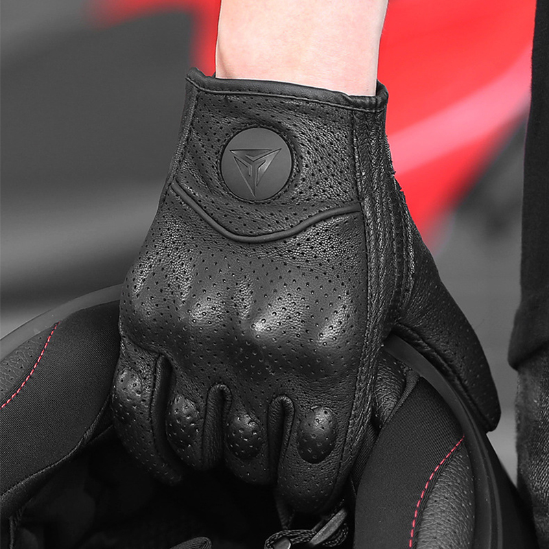 ถุงมือรถจักรยานยนต์ผู้ชายผู้หญ - Leather Work Winter Gloves บทวิจารณ์และราคา