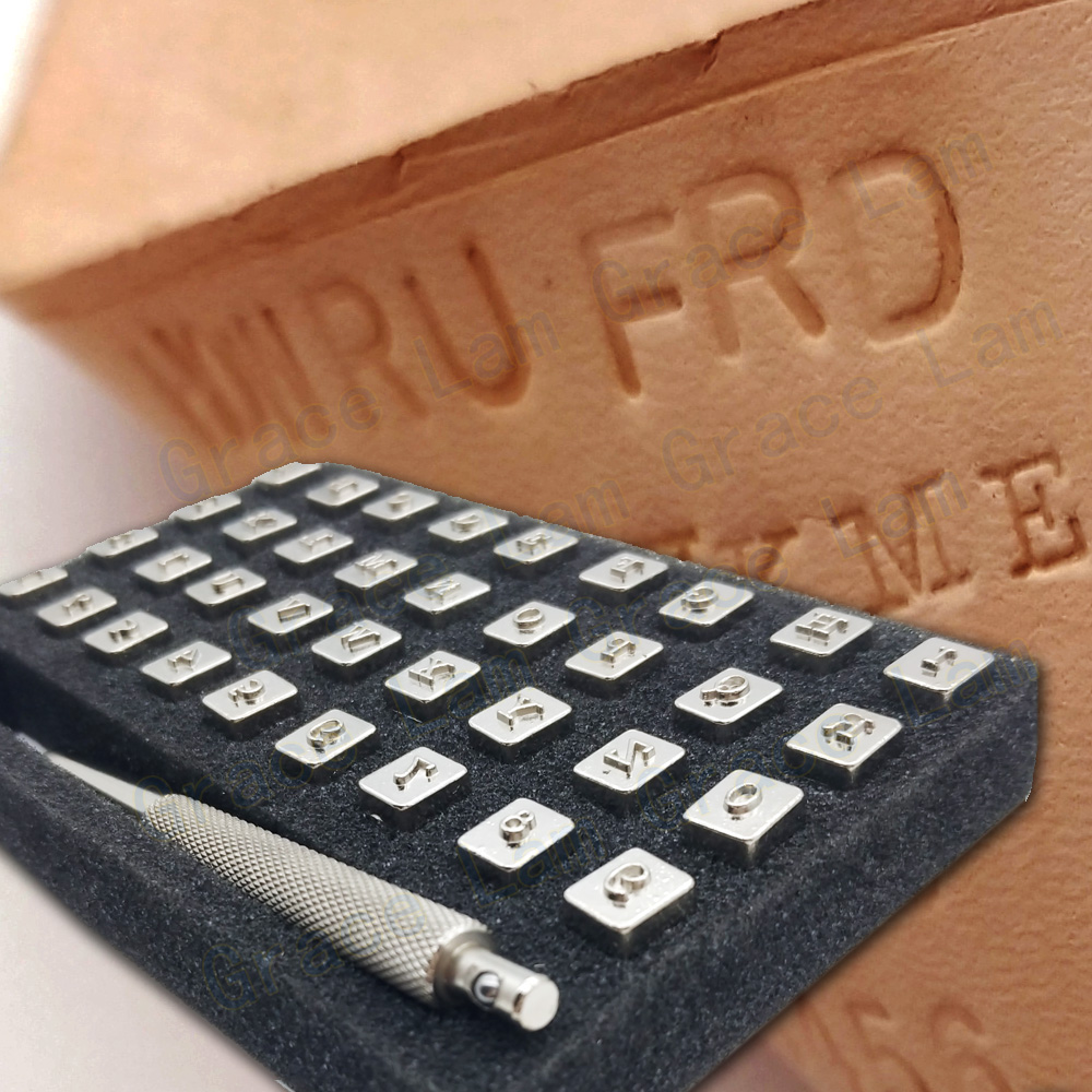 โลหะชุดแสตมป์ Stamping Die เคร - Leather Stamp Set บทวิจารณ์และราคา