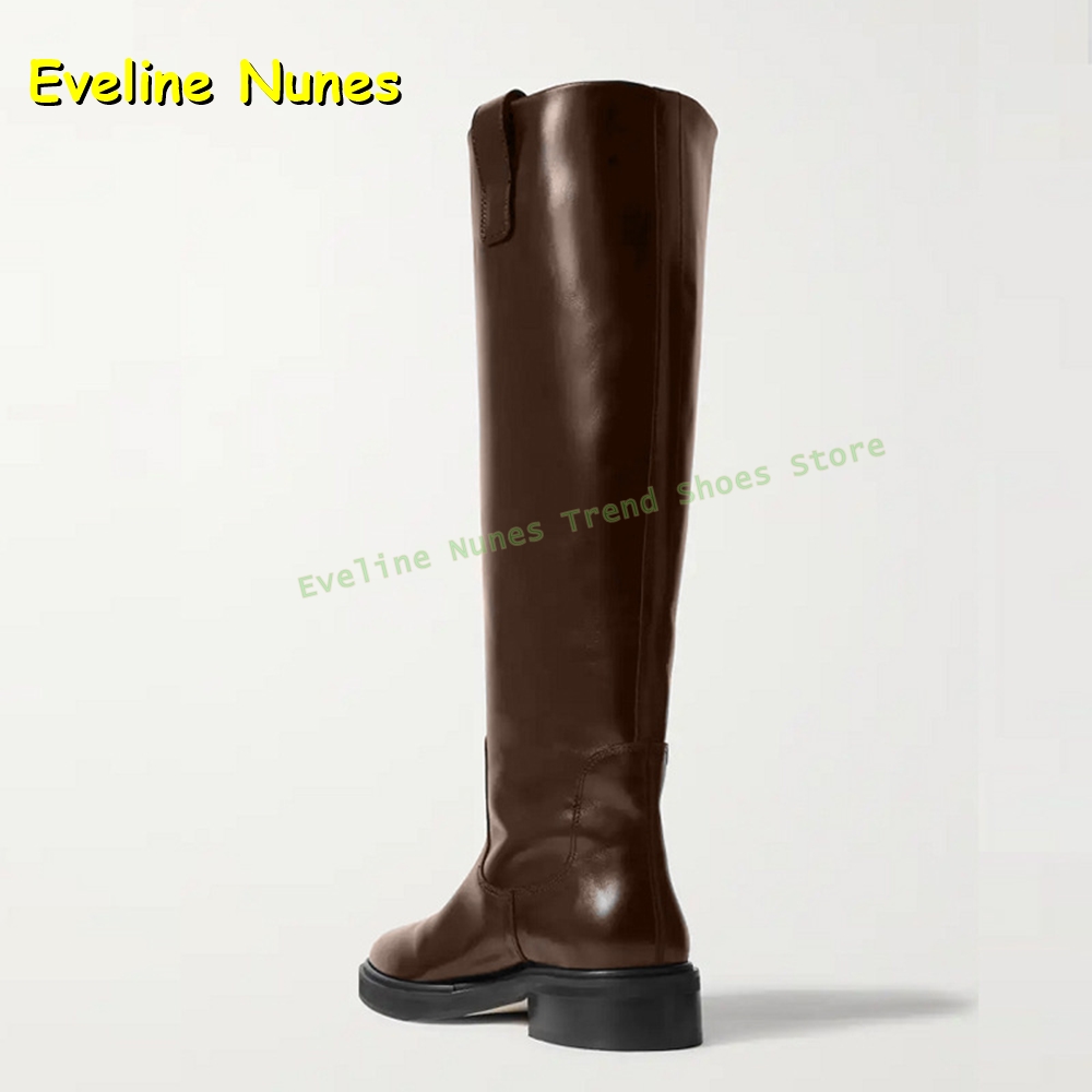 รองเท้าบูทหนังสีดำทรงสูงถึงเข่ - Leather Work Boots บทวิจารณ์และราคา