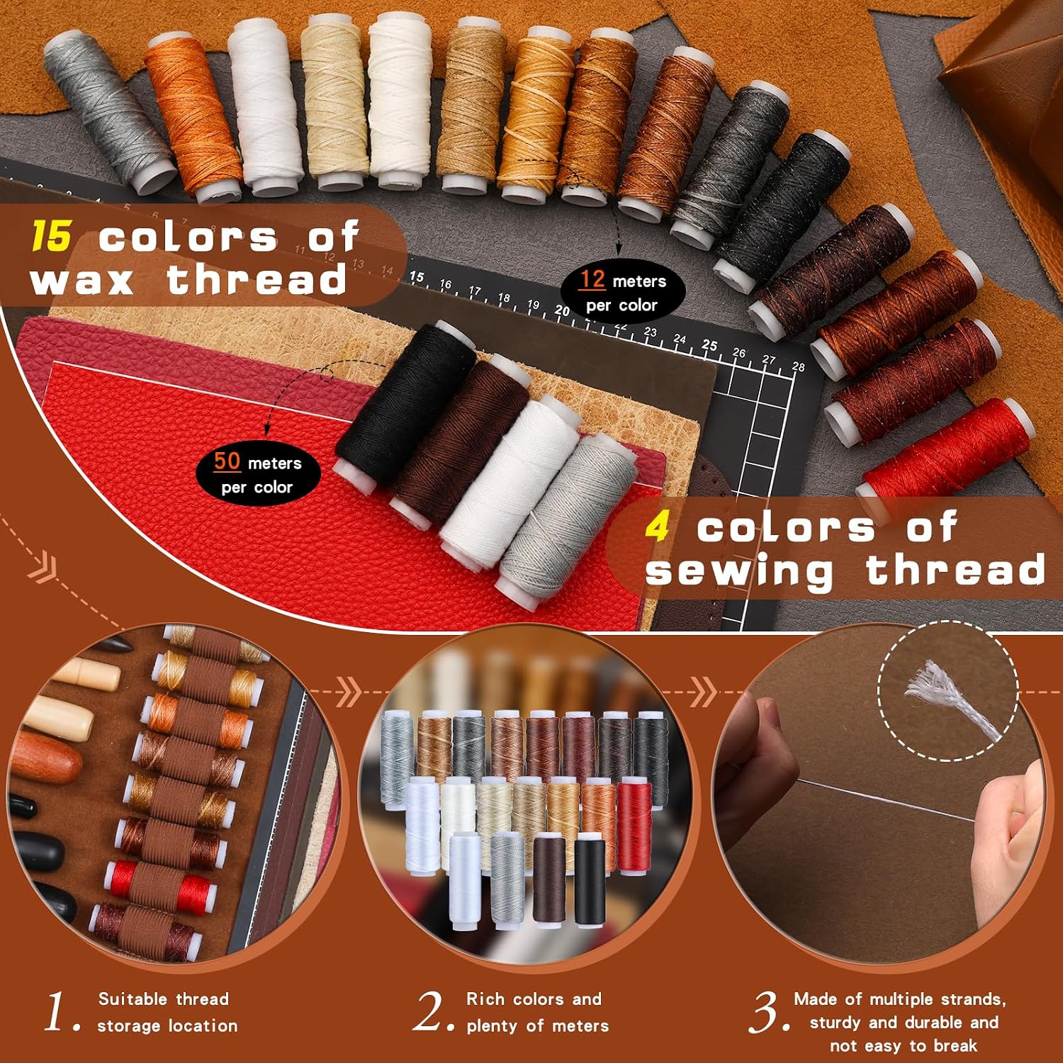ชุดเครื่องมือหนัง ชุดอุปกรณ์งา - Leather Work Handbag บทวิจารณ์และราคา
