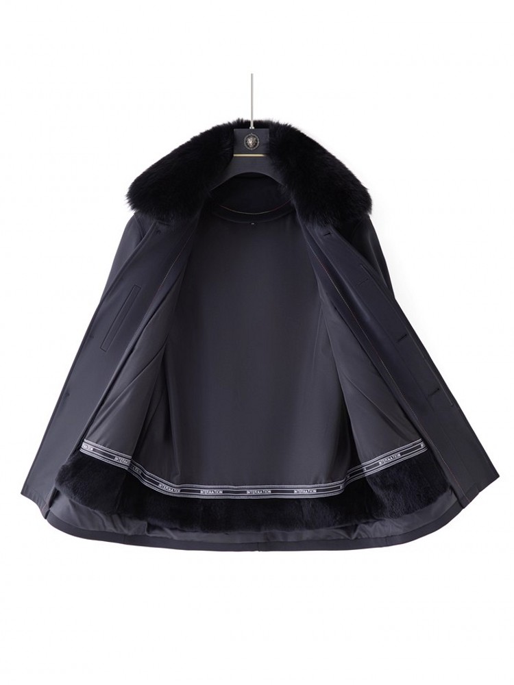 เสื้อแจ็คเก็ตบุขนกระต่ายแท้สำห - Leather Work Jacket Mens บทวิจารณ์และราคา