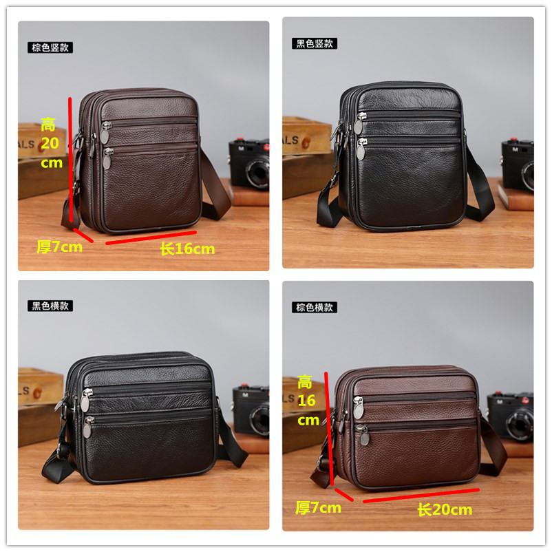 กระเป๋าสะพายไหล่ผู้ชาย กระเป๋า - Leather Work Bag Men บทวิจารณ์และราคา