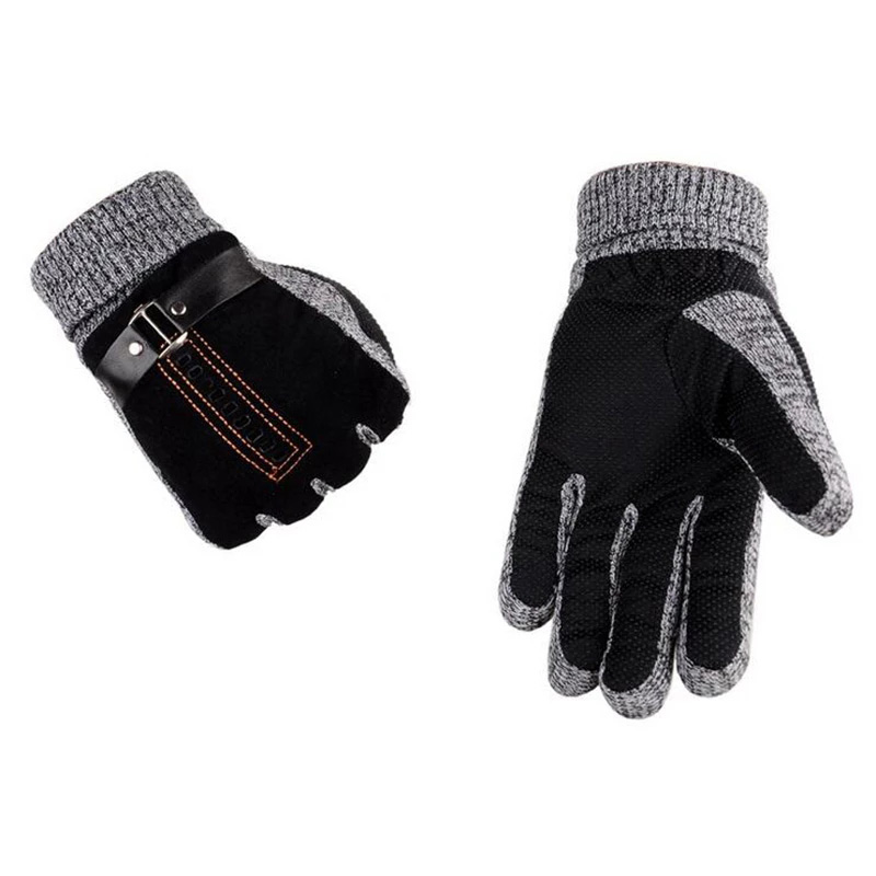 คุณภาพสูง Pigskin ถักถุงมือฤดู - Leather Work Winter Gloves บทวิจารณ์และราคา