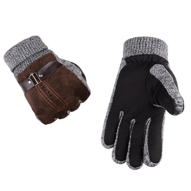คุณภาพสูง Pigskin ถักถุงมือฤดู - Leather Work Winter Gloves บทวิจารณ์และราคา