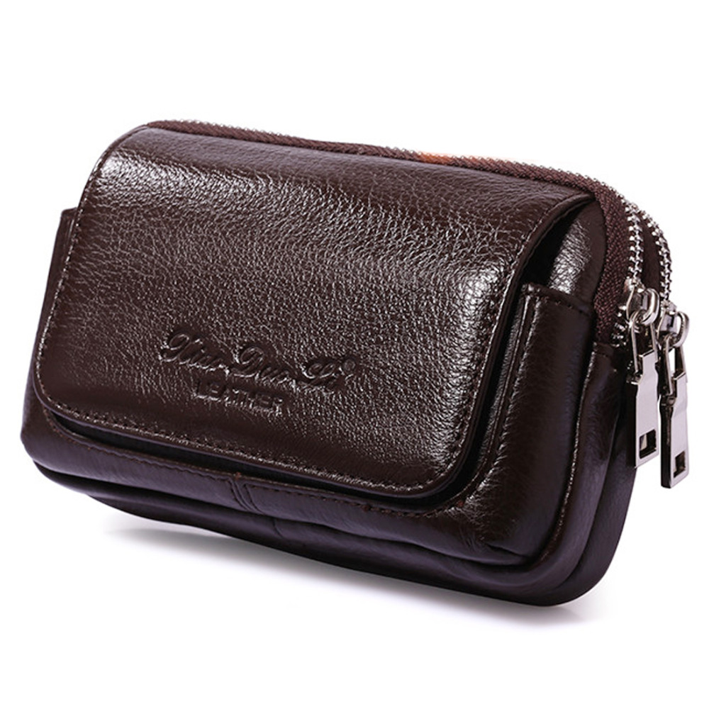 ผู้ชายหนังเอว Fanny Pack กระเป - Leatherwork Fasteners บทวิจารณ์และราคา