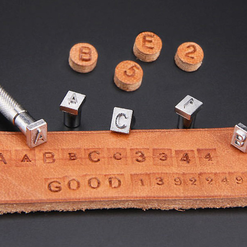 หัตถกรรมเครื่องหนัง36ชิ้นชุดเจ - Leather Stamp Set บทวิจารณ์และราคา