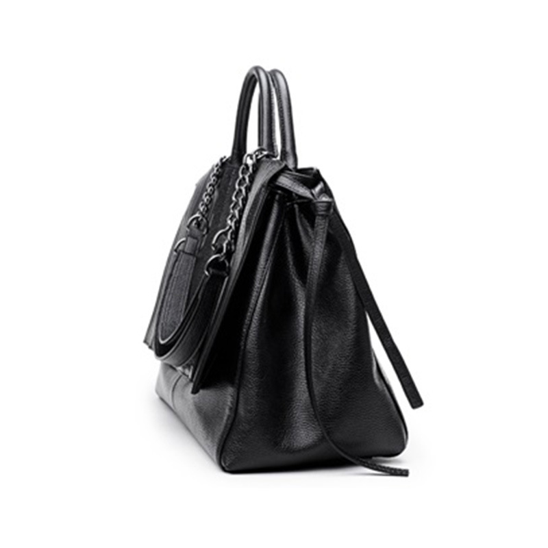 กระเป๋าโท้ทหรูหราพร้อมซิป, กระ - Leather Work Handbag บทวิจารณ์และราคา