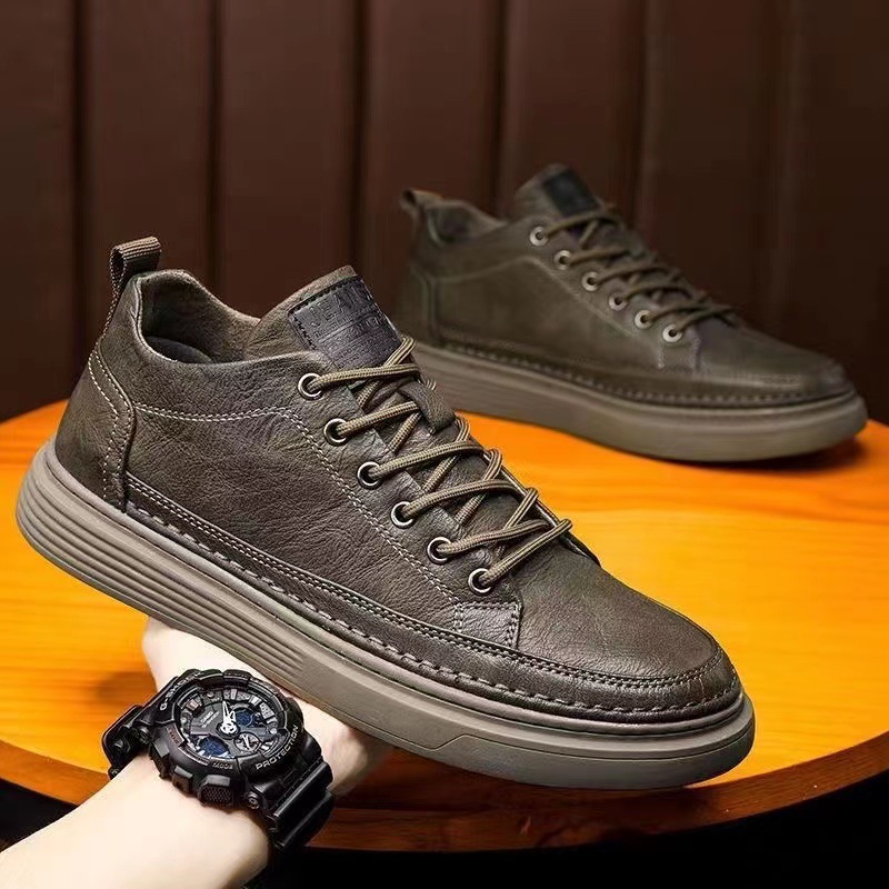 รองเท้าหนังลำลอง ฤดูใบไม้ผลิแล - Leatherworking Leveling บทวิจารณ์และราคา