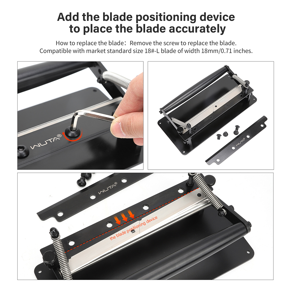 WUTA เครื่องปอกหนังด้วยมือขนาด - Skiver Leather Thin บทวิจารณ์และราคา