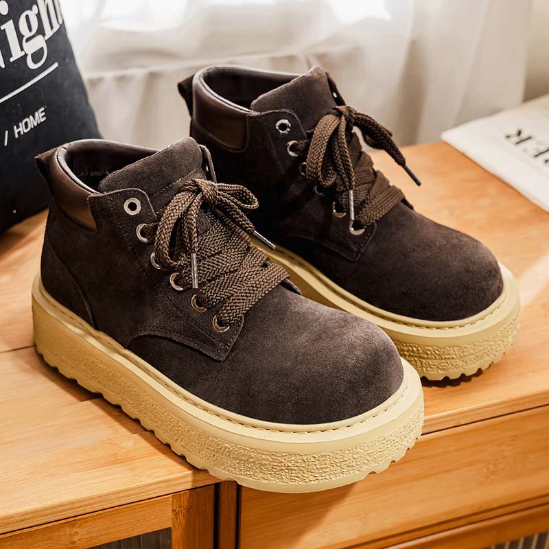 รองเท้าบูทหนังกลับคุณภาพสูงสำห - Leather Work Boots บทวิจารณ์และราคา