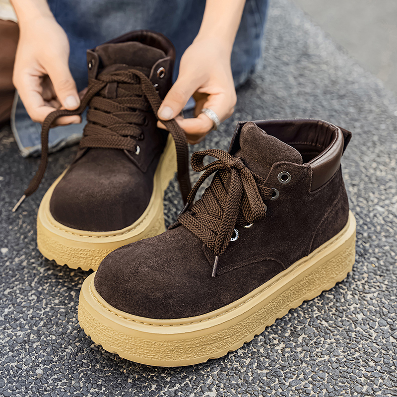 รองเท้าบูทหนังกลับคุณภาพสูงสำห - Leather Work Boots บทวิจารณ์และราคา
