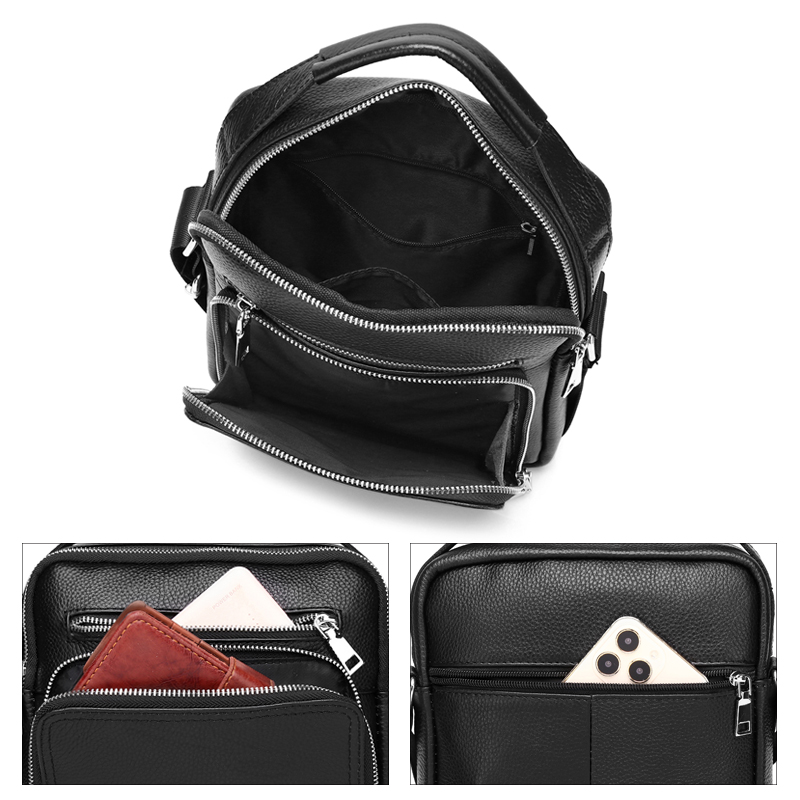 SCHLATUM ของแท้หนังผู้ชายกระเป - Leather Work Bag Men บทวิจารณ์และราคา