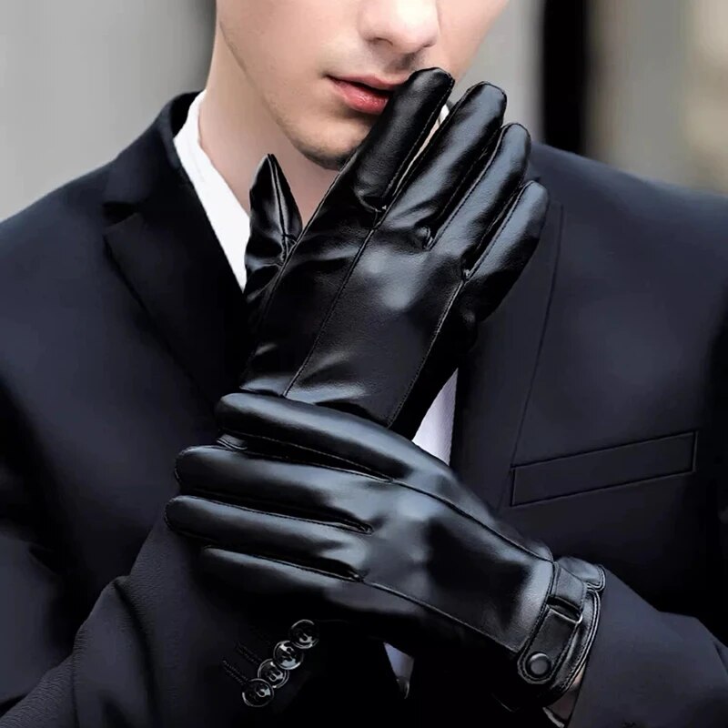 ถุงมือขี่จักรยานแบบหนาสำหรับผู - Leather Work Winter Gloves บทวิจารณ์และราคา