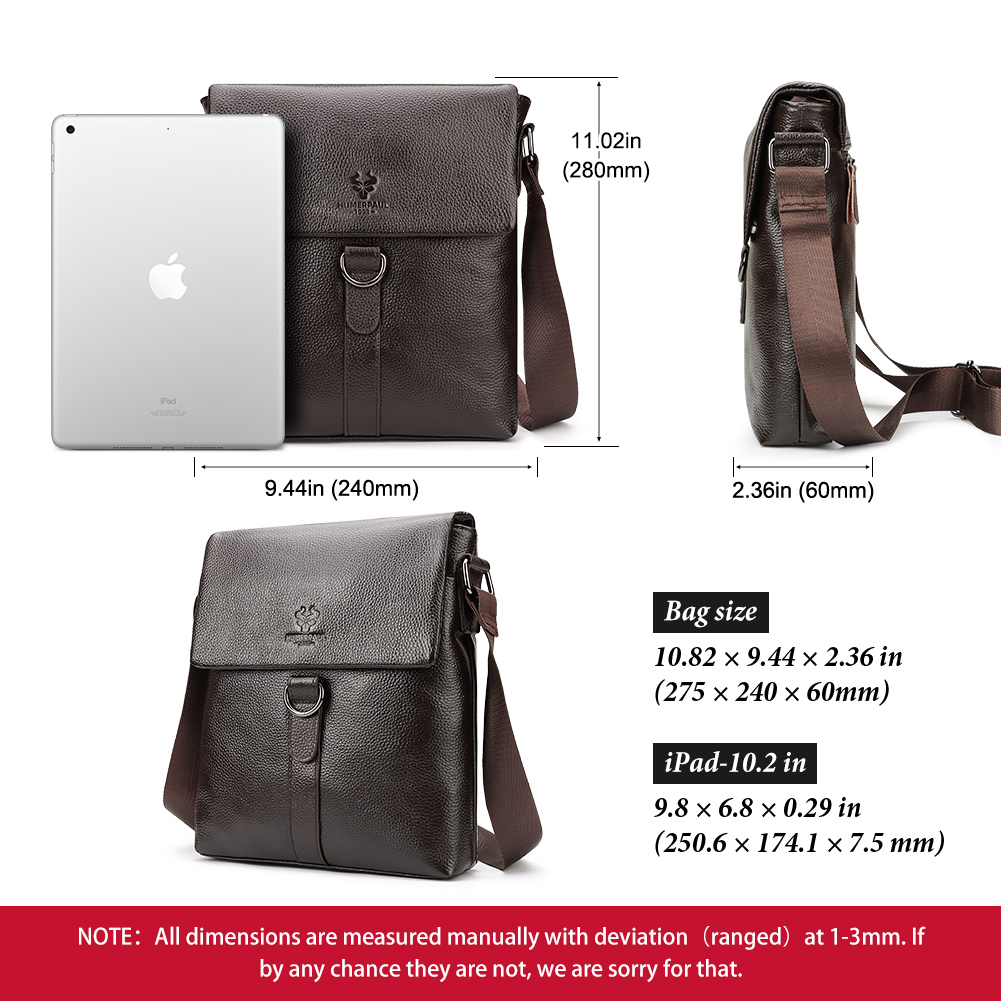 HUMERPAUL 2023ใหม่ผู้ชายแฟชั่น - Leather Work Bag Men บทวิจารณ์และราคา