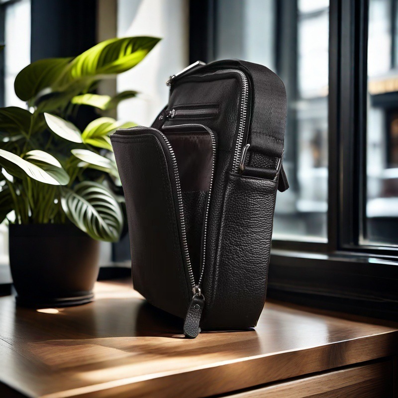 กระเป๋าถือผู้ชายหนังวัวแท้กันน - Leather Work Bag Men บทวิจารณ์และราคา