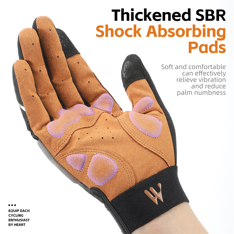 WEST BIKING ฤดูใบไม้ร่วงฤดูหนา - Leather Work Winter Gloves บทวิจารณ์และราคา